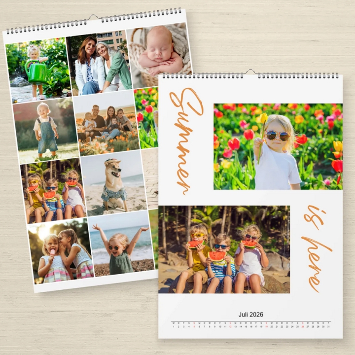 Fotokalender - med egne billeder